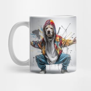 Funny Graffitti Dog Mug